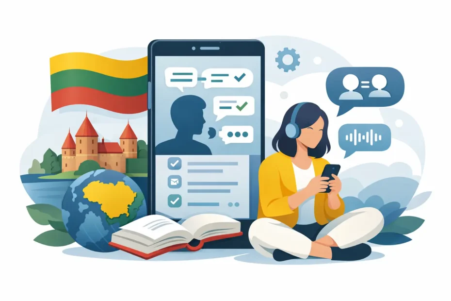 Best Lithuanian Grammar App for Speaking