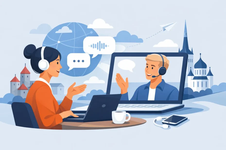 Estonian Speaking Practice Online That Works