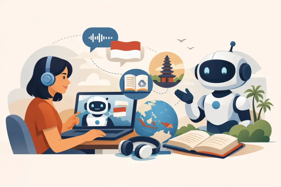 How to Learn Indonesian With AI