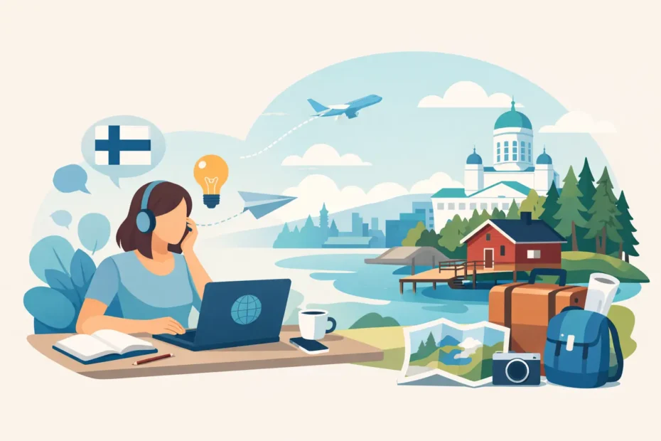 Learn Finnish for Travel Without Overstudying
