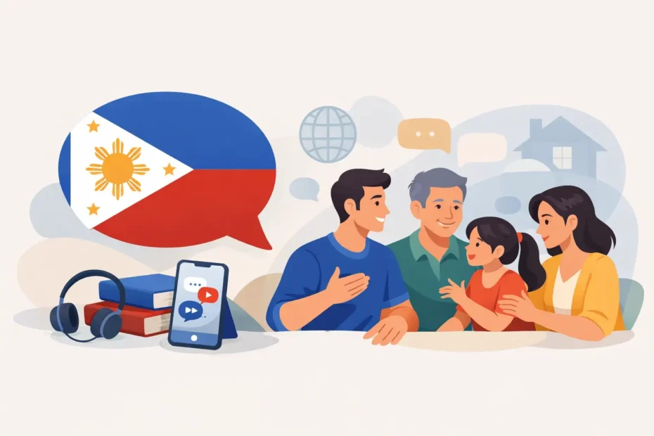 Learn Filipino for Family Conversations Fast