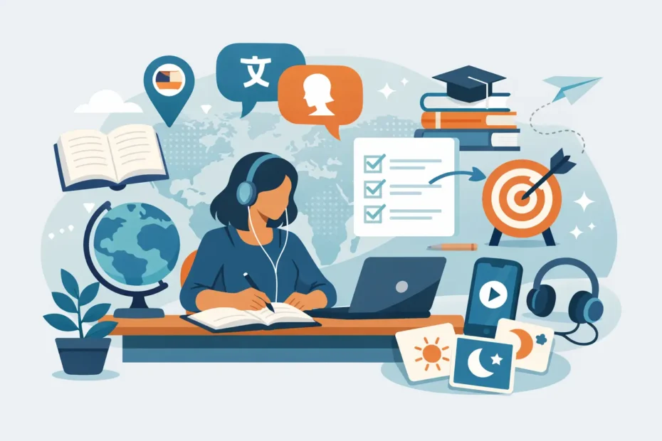 Build a Self Study Language Plan That Works