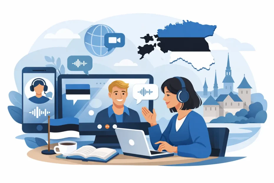 How to Practice Estonian Speaking Online